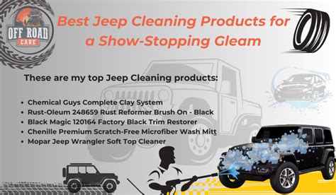 jeep cleaning products.